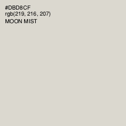 #DBD8CF - Moon Mist Color Image